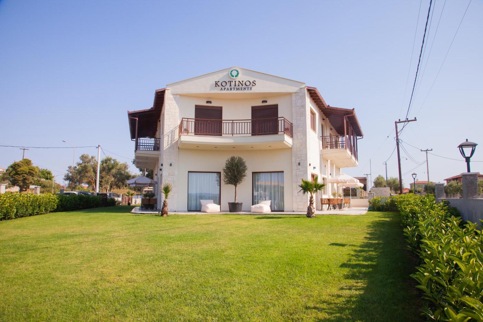 Kotinos Apartments Áfitos Exterior foto
